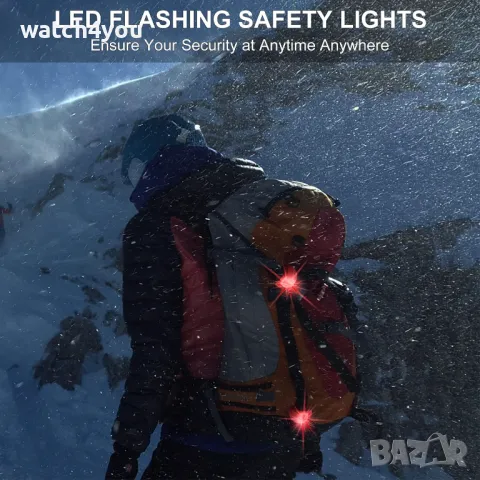 НОВ LED СТОП/ФАР ЗА  КОЛЕЛО ТРОТИНЕТКА.ЛЕД СОС СВЕТЛИНА/SOS ФАРЧЕ ЗА ТУРИСТИ. КЪМПИНГ СВЕТЛИНА STOP, снимка 15 - Аксесоари за велосипеди - 25247737