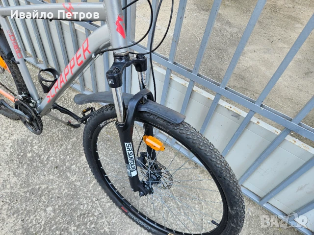 Хидравлика-алуминиев велосипед 27.5 цола SCRAPPER-шест месеца гаранция, снимка 2 - Велосипеди - 51362820