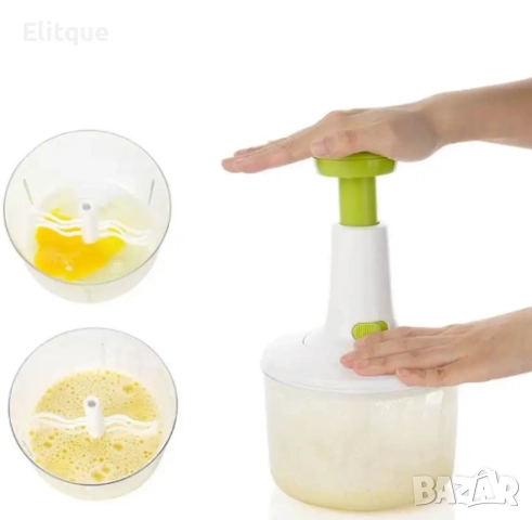 Мултифункционален уред-чопър за обработка на зеленчуци, месо и други, снимка 8 - Други - 52861346