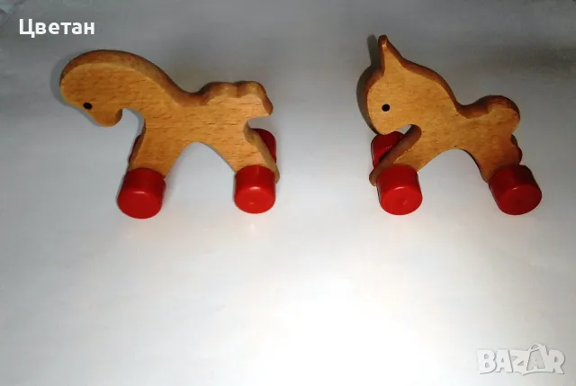 играчки дървени кончета от 80-те, снимка 2 - Колекции - 49284200