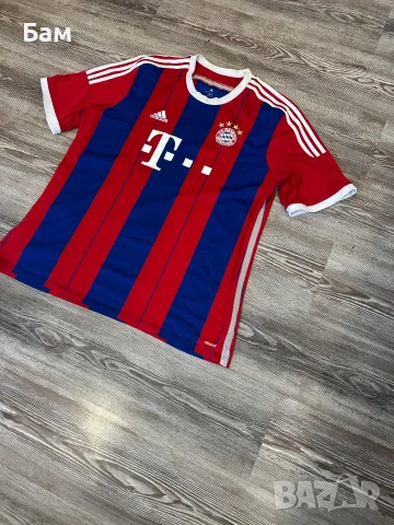 Мъжка!Adidas x Bayern Munich Home Shirt размер ХХЛ, снимка 3 - Тениски - 56106292