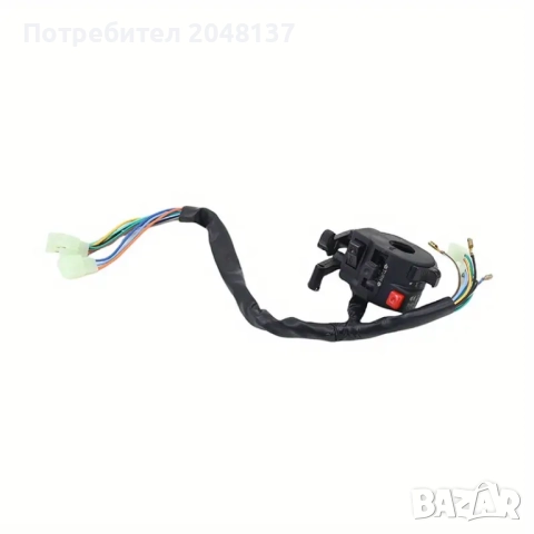 Ляв комбиниран превключвател (модул за управление на светлини). За ATV, мотоциклети и офроуд машини.