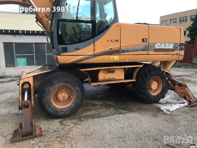 case wx 210-колесен багер, снимка 4 - Индустриална техника - 50563878