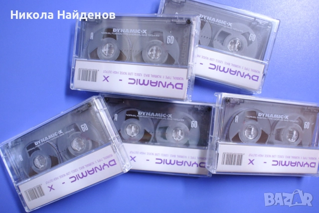 Аудио касети Reel to Reel ЧИСТО НОВИ Dynamic-x с DIY 10 лв., снимка 2 - Декове - 51924237