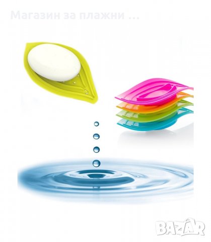 ПОСТАВКА ЗА ГЪБА ИЛИ САПУН С ОТЦЕЖДАНЕ НА ВОДАТА САПУНЕРКА С ВАКУУМ - код 1584, снимка 4 - Други стоки за дома - 33993096