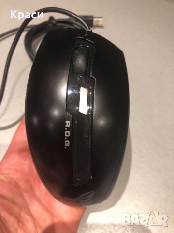 Геймърска мишка АSUS ROG laser gaming mouse, снимка 4 - Клавиатури и мишки - 22451243