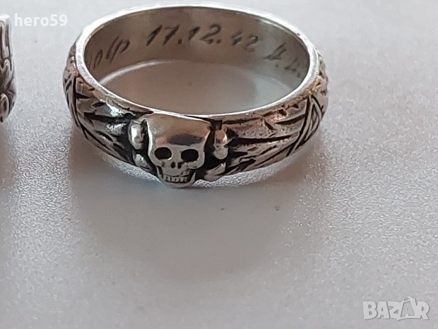 ww2 Немски сребърни пръстени/някои с гравиран подпис на Химлер/ в  Антикварни и старинни предмети в гр. Русе - ID39350743 — Bazar.bg