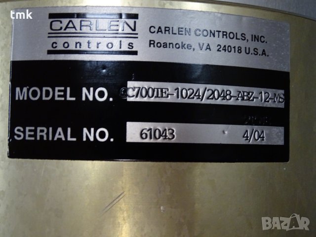 Фланцов Тахогенератор CARLEN Controls CC700, снимка 9 - Електродвигатели - 31346660