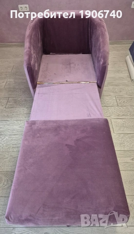 Разтегателен фотьойл , снимка 6 - Дивани и мека мебел - 53922727