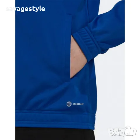 Дамско спортно горнище ADIDAS Entrada 22 Tracktop Royal Blue, снимка 4 - Спортни екипи - 48845034