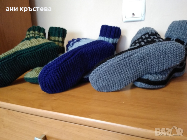 различни модели, цветове и номера ръчно изработени терлички , снимка 3 - Други - 44765663