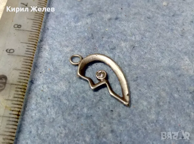 АЖУРЕН СКЪПОЦЕНЕН СРЕБЪРЕН МЕДАЛЬОН СРЕБРО ВИСОКА ПРОБА с ЮВЕЛИРНО ФАСЕТИРАН ЦИРКОН 48258, снимка 7 - Колиета, медальони, синджири - 49144013