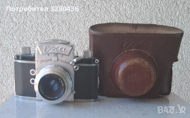 Продавам ретро фотоапарат Ihajee Exa, снимка 3 - Чанти, стативи, аксесоари - 55750247