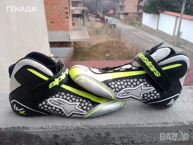 мото/карт боти 42 номер alpinestars , снимка 11 - Други спортове - 53136714