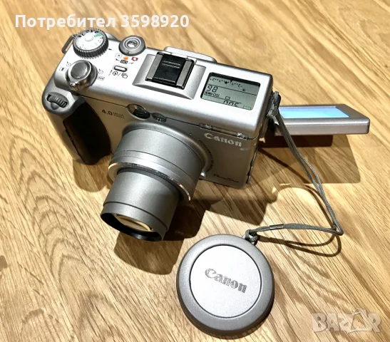 Продавам Canon PowerShot G3, снимка 4 - Фотоапарати - 55743005