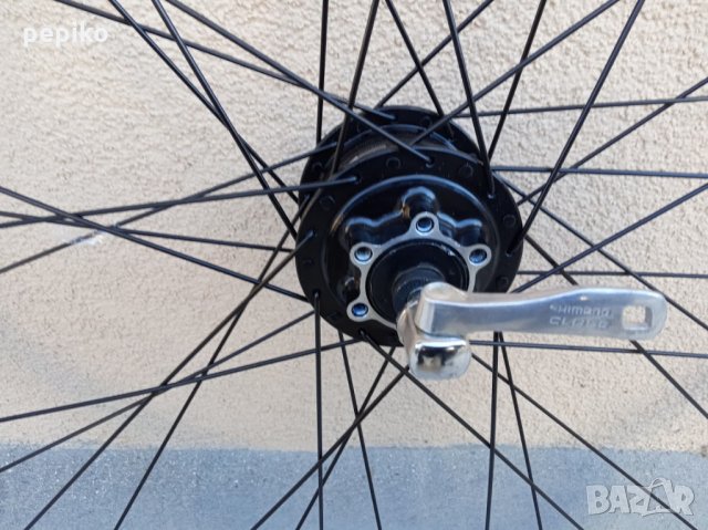 Продавам колела внос от Германия  предна капла с динамо главина CRXB 28 цола за диск и вибрейк, снимка 4 - Части за велосипеди - 30920613