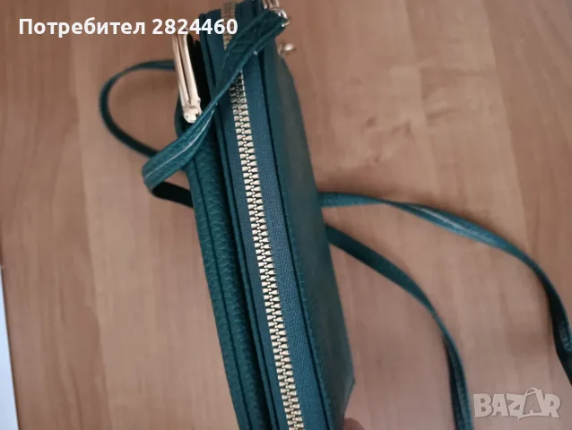 Малка дамска чанта , зелена, снимка 6 - Чанти - 55790987