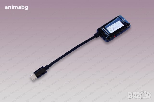 ANIMABG Преобразувател USB Type-C към HDMI кабел адаптер за връзка на MHL