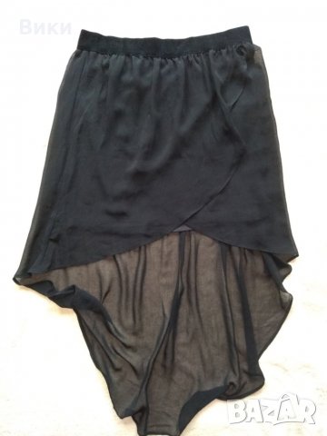 Черна пола  Stradivarius, снимка 1