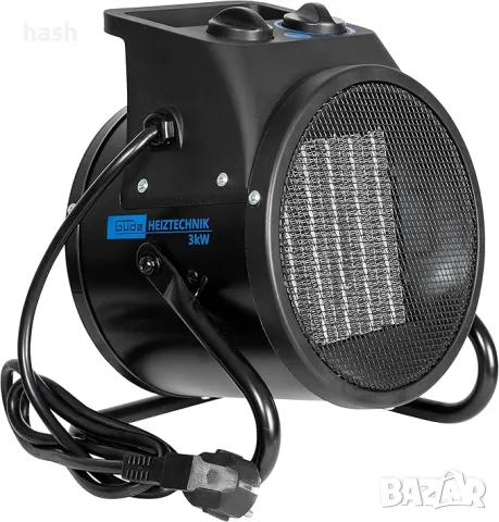 Вентилаторна печка GUDE 3000P , 230 V 3000 W, Керамика