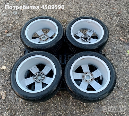 4бр.Алуминиеви джанти 16цола 5x100+ГУМИ 215/45/16 за Skoda Roomster,Fabia,Rapid,Vw Polo,Seat, снимка 8 - Гуми и джанти - 52124331
