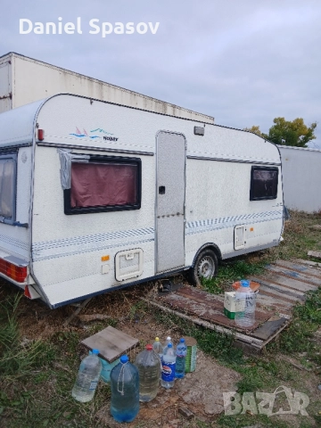 Продавам каравана Хоби Престиж 94г., снимка 6 - Каравани и кемпери - 52085652