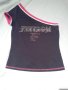 Спортно-елегантен комплект от клин и блузка с едно рамо и надпис “Feedom” – в превод „Свобода“, снимка 2