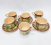 6 керамични чаши за чай+3 керамични чинийки(12.3), снимка 7