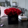 Кутия с вечни рози за подарък, снимка 1