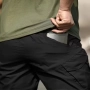 Мъжки работен панталон за всякакви терени - устойчив на разкъсване, ветроустойчив, регулируема талия, снимка 3