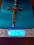 Масивен сребърен кръст, снимка 3