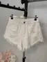 Къси дънки с висока талия, размер XS, снимка 5