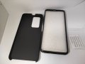 360° 2в1 Пълнопокриващ PVC Кейс за Huawei P40 Pro / Черен /, снимка 2