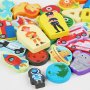 3572 Игра за сортиране с дървени фигурки и магнитен риболов, снимка 5