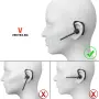 Безжична Bluetooth 5.2 Handsfree блутут слушалка за телефон 24 часа, снимка 9