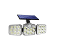 Соларна лампа 138 LED диода + сензор ВОДОУСТОЙЧИВА 3 режима 2400mAh, снимка 1 - Соларни лампи - 44554130