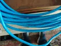 15 метра S/FTP 23AWG Cat. 7 Ethernet ПАЧ кабел 100 Gbit/s, СИН patch, снимка 2