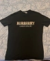 Черна тениска с логото на Burberry , снимка 1