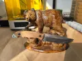 Поставка за нож с мечка, снимка 4