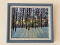 Авторска Картина. Зима в гората, снимка 4