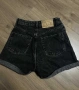 Черни дънкови къси гащи, снимка 2