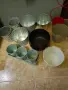 Комплект метални кашпи, нови, снимка 2