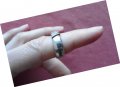 сребърен пръстен - дамски - 7,9 гр., 925 проба - КРАСОТА!!, снимка 7