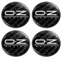 OZ Racing 3D силиконови стикери – карбон ефект (ПРОМО), снимка 2