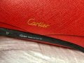 Cartier висок клас мъжки слънчеви очила с дървени дръжки, снимка 10