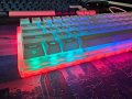 Механична RGB клавиатура за компютър 65% Womier Gateron Brown gaming keyboard геймърска светеща, снимка 6