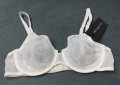 Implicite 70C нов луксозен бял тюлен сутиен, снимка 1