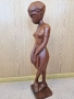 статуетка / дърворезба 69 см., снимка 1