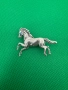 Сребърна брошка на кон / нова. №7439, снимка 1