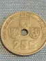  Монета 25 сантима 1938г. Кралство Белгия рядка за КОЛЕКЦИЯ 41189, снимка 1
